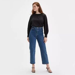 Levi’s Ribcage Straight Ankle Jeans